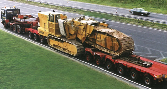 Платформы (тралы) для перевозки грузов по автодорогам
